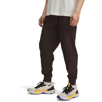 Under Armour Mens TRAIL RUN PANTS in Brown - Size X-Large