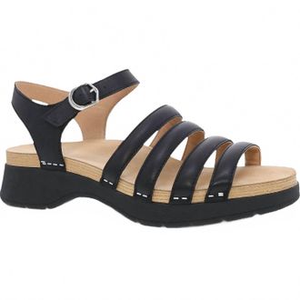 Dansko Womens Roxie Strap Sandals In Black