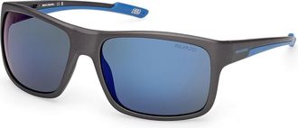 Skechers SE00159 Polarized 05D Mens Sunglasses Black Size 62