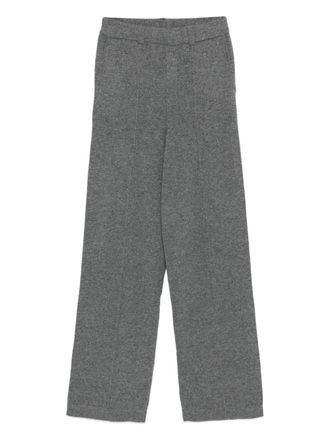 Gotha straight-leg trousers - women - Fabric - 10 - Grey
