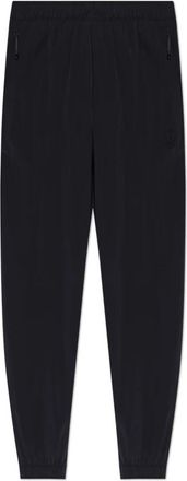 Moncler Broek met logopatch - Heren - Wijde Broeken - Zwart - 2XL - Broeken