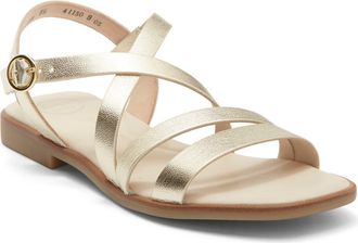 Paul Green Rayne Sandal in Platino Metallic Future at Nordstrom Rack, Size 10Us / 7.5Uk