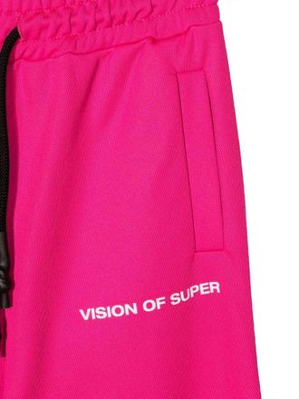 Vision Of Super Polyester Track Pants - Pink