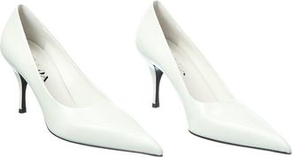 Prada Leather Pointy-Toe Pump (Authentic Pre-Loved)