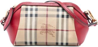 Burberry Pre-owned Cross Body Bags, female, Brown, Size: ONE SIZE Pre-owned Leather Shoulder Bag