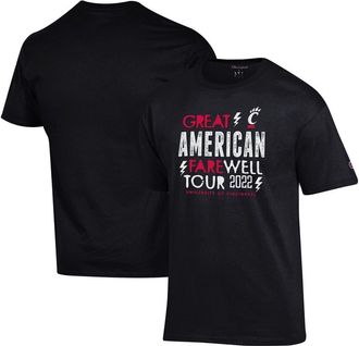 Champion Mens Champion Black Cincinnati Bearcats Farewell Tour T-Shirt at Nordstrom, Size Large