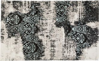 Kare Design Alfombra ornament turquesa 170x240cm