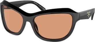 Prada PR A27S 16K07V Womens Sunglasses Black Size 62