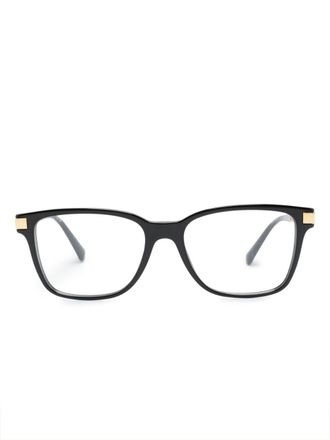 Versace Occhiali squadrati La Greca - Nero