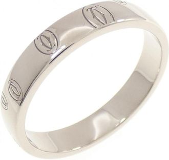 Cartier Happy Birthday White Gold White Gold (18K) Band Ring (Pre-Owned)