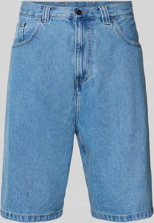 Carhartt Work in Progress Jeansshorts mit Eingrifftaschen Modell BRANDON in Jeansblau, Gr&ouml;&szlig;e XS