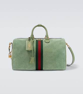 Gucci Gucci Savoy Medium suede duffel bag