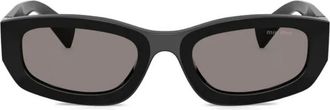 Miu Miu 16K80Q Zonnebril - Dames - Zonnebrillen - Zwart - 53 MM - Accessoires