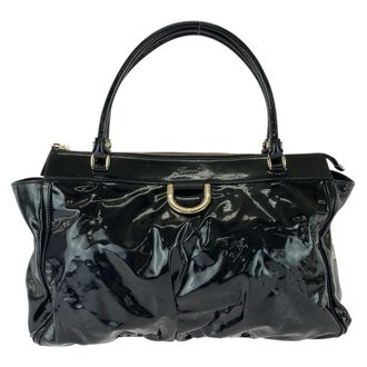 Gucci Black Handbag Tote Bag (Pre-Owned)