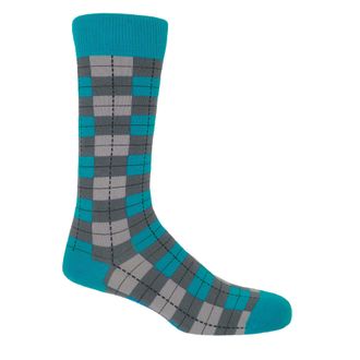 Peper Harow Checkmate Mens Socks - Grey