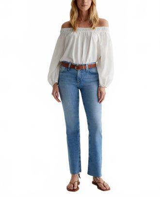 AG - Adriano Goldschmied Angel Low Rise Boot Jean In Sincerely