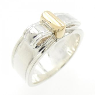Herm&egrave;s Yellow Gold (18K) Silver 925 Band Ring (Pre-Owned)