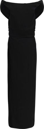 Vivienne Westwood Womens Black Viscose Cocktail Dress