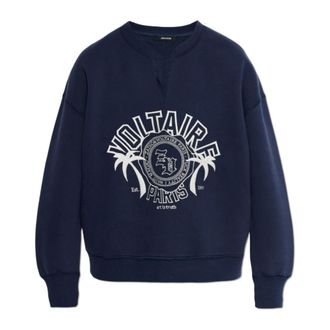 Zadig&Voltaire Sweatshirts, female, Blue, Size: XS Olive Sweatshirt