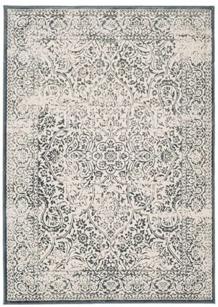 Safavieh Alfombra viscosa blu/neutrale 122 x 170 cm