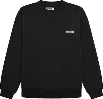 Woodbird WBCane Ming Crew printed sweatshirt - men - Organic Cotton - S - Black
