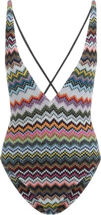 Missoni Multicolor Viscose One-Piece-Donna
