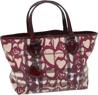 Burberry Pre-owned Tote Bags, female, Multicolor, Size: ONE SIZE Pre-owned Tote Bag