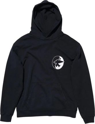 St&uuml;ssy Surfman Pig Dyed Hood - Heren - Hoodies - Zwart - L - Katoen - Hoodies & sweatvesten