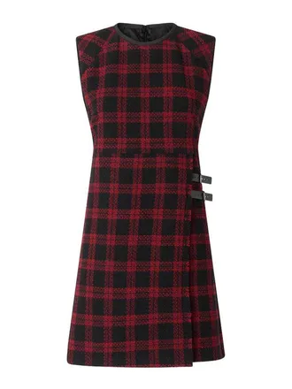 Pinko Short Checked Dress