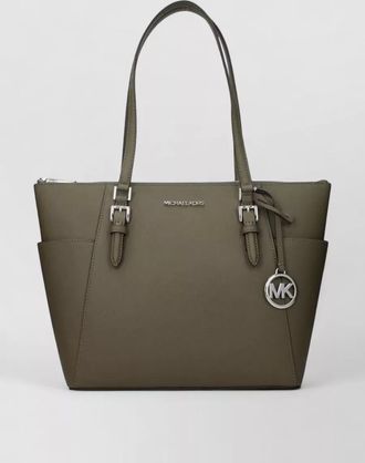 Michael Kors greenwich leather tote bag