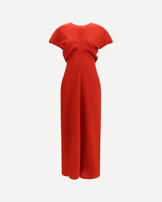 Toteme Slouch waist wool Dress Female 36