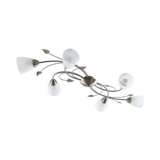 Lindby L&aacute;mpara De Techo yannie En Gris Metal - Lindby
