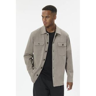 Matinique overshirt lichtbruin