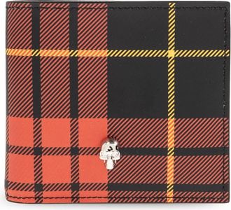 Alexander McQueen Alexander McQueen, Wallets & Cardholders, male, Red, Size: ONE SIZE Leather Wallet