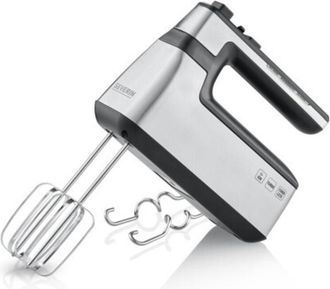 Severin Batidora Amasadora Inal&aacute;mbrica Severin Hm 3843 Negro Mate / Acero Inoxidable 100 W