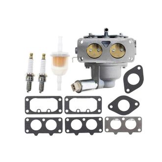 OEM Kit De Carburador. Compatible Con Motores Briggs & Stratton 799230, 699709 Y 499804, Y Briggs & Stratton 40777 V-twin De 20 A 25 Cv