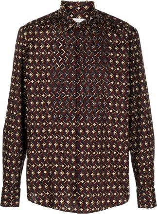 Dries Van Noten Uomo, Magliette, Marrone, S, new