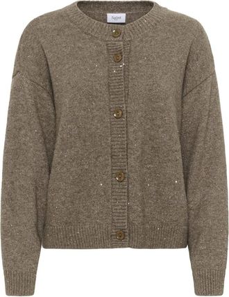 Saint Tropez Truien & Vesten, Dames, Groen, XL, Cardigans