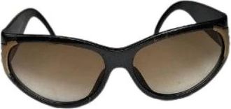 Dior Pre-owned Vintage Zonnebril - Dames - Vintage Accessoires - Zwart - ONE Size - Vintage