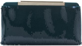 Tom Ford Patrick Paillette Clutch in Forest at Nordstrom