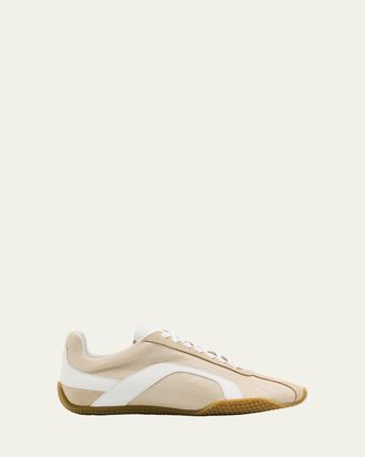 Pierre Hardy Jump Mixed Leather Sneakers