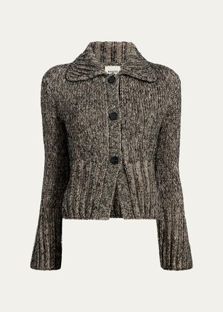 Khaite Takeo Cashmere-Blend Cardigan