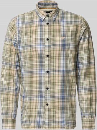 PME Legend Regular Fit Freizeithemd mit Logo-Stitching in Mint, Gr&ouml;&szlig;e XXXL