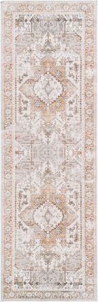 Safavieh Alfombra poli&eacute;ster beige/oro 76 x 244 cm