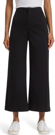 Boss Orange by Hugo Boss Tahiana High Waist Wide Leg Pants in Black at Nordstrom Rack, Size 18 (Similar To 14W)