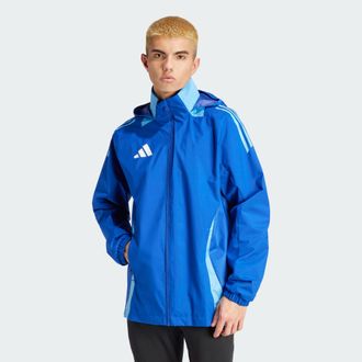 adidas adidas Performance Mens Tiro 24 Competition All-Weather Jacket - Sapphire