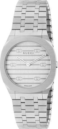 Gucci 25H Horloge - Dames - Horloges - Grijs - ONE Size - Accessoires