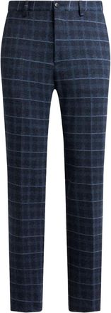 Etro Pantaloni regular a quadri - Blu
