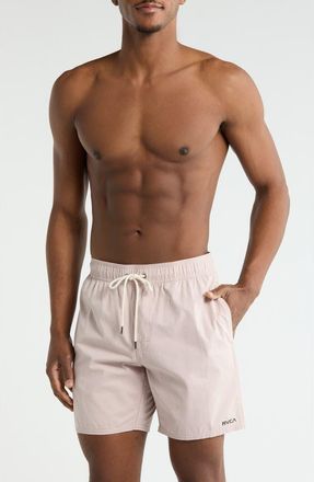 Rvca Opposites Amphibian Hybrid Shorts in Pale Mauve at Nordstrom Rack, Size Xx-Large