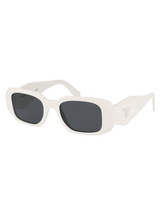 Prada Womens Sunglasses Talcum White Acetate